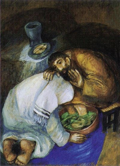 The Washing of Feet by Sieger Köder